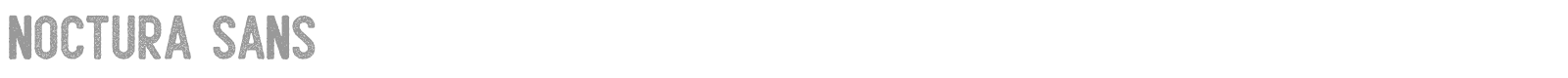 Noctura Sans font preview